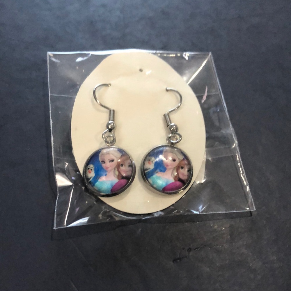 handmade Frozen earrings (dangle)
